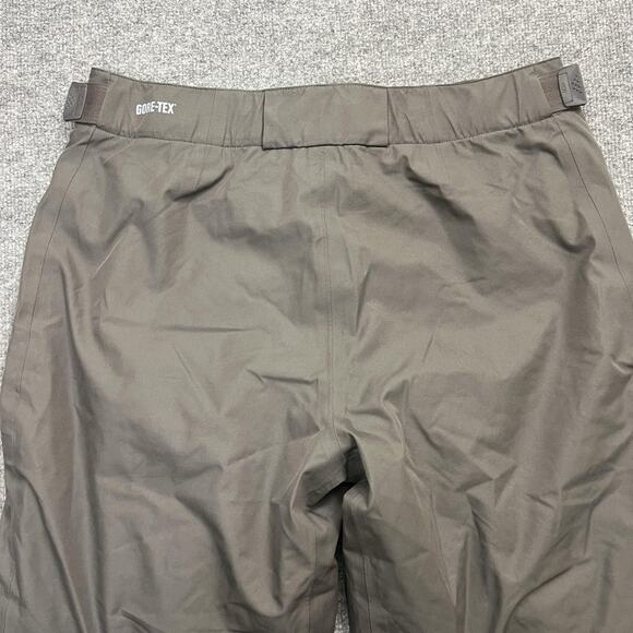 Salomon Pants Mens 38 Brown Gray GORE-TEX Ski Snow Waterproof Shell Breathable - Picture 7 of 16